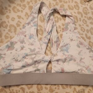 Floral Halter Bralette